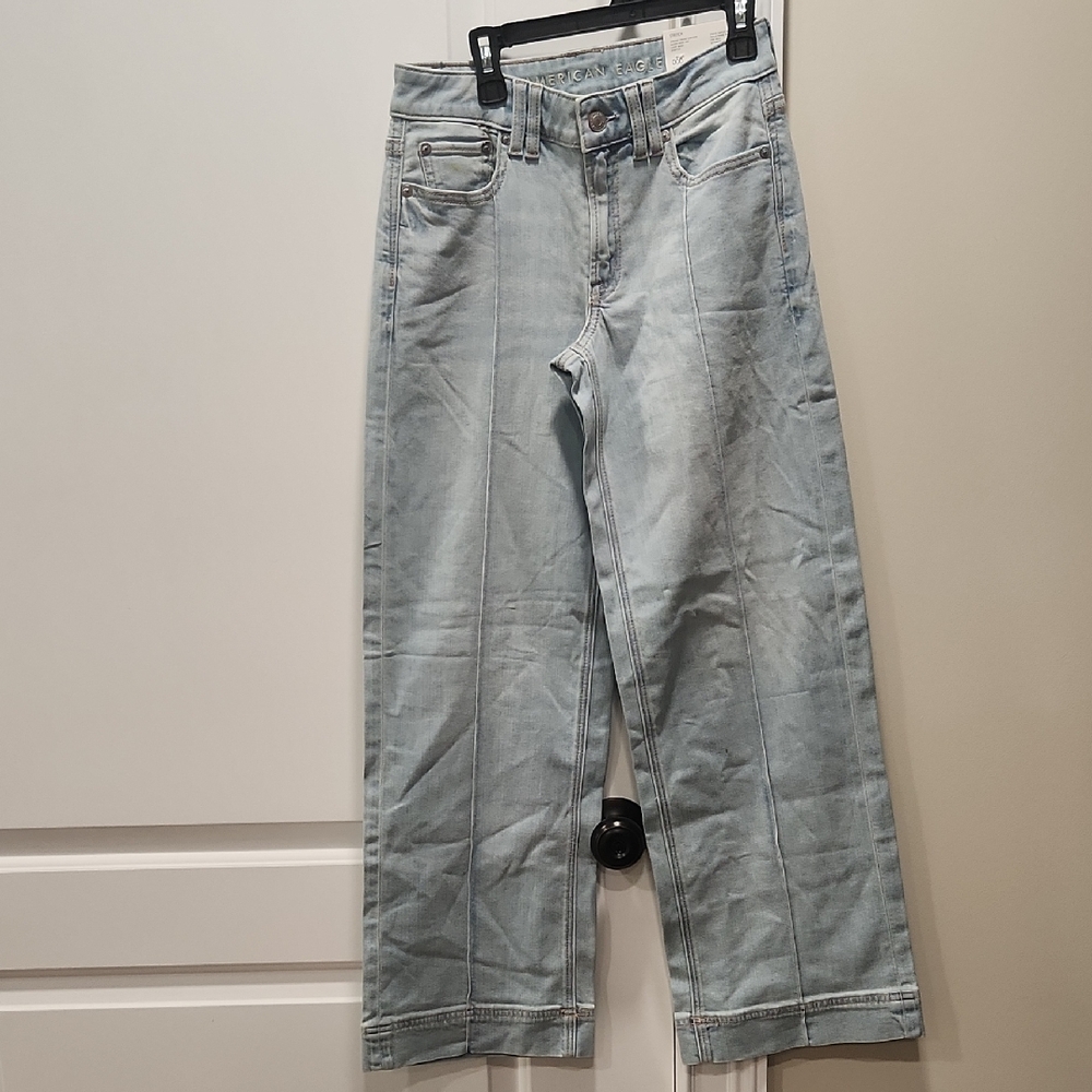 Stylish Light Blue Flare Jeans for Women